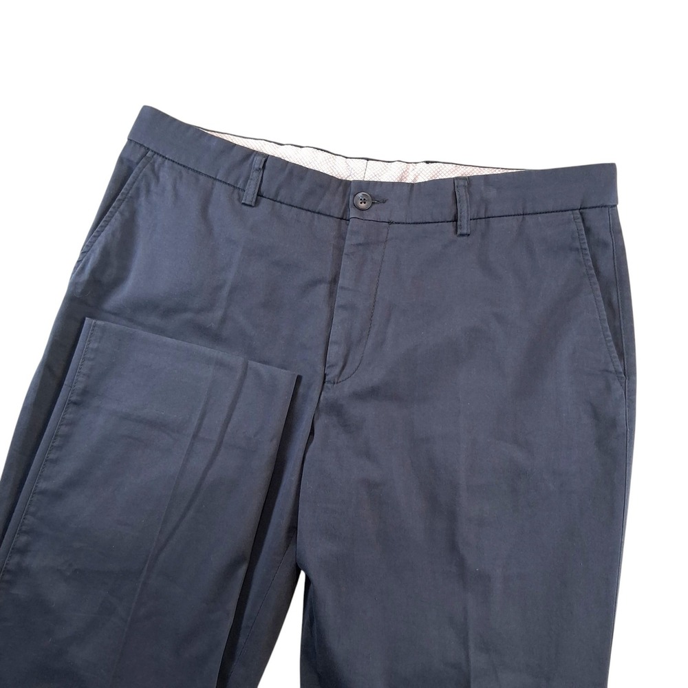 Ballin True Khaki Pants 36x30 Navy Blue Pima Cotton Comfort Stretch M5947W598